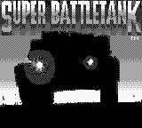 Super Battletank (Europe) Title Screen